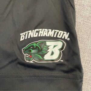 Nike Men's Binghamton University Bearcat Dark Gray Athletic Shorts M Medium